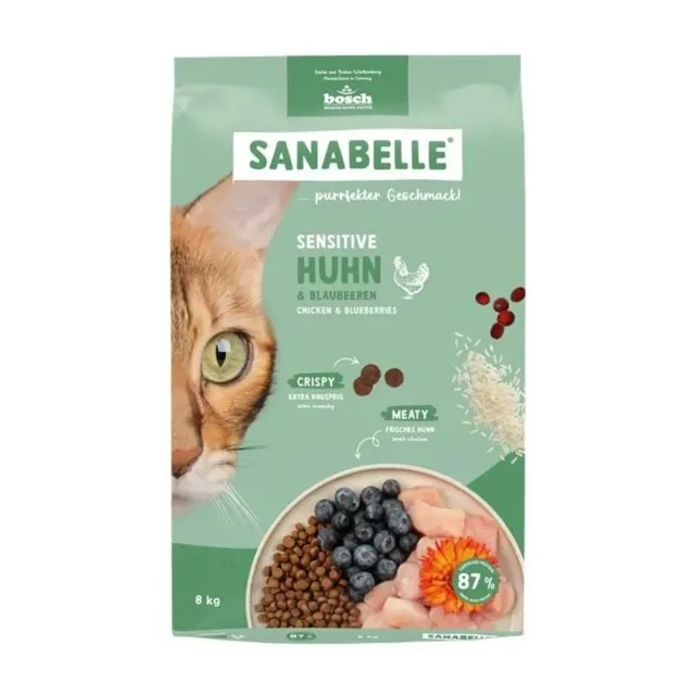 SANABELLE Sensitive Kuřecí 8 kg pro kočky s citlivým zažíváním