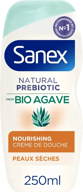SANEX - Výživný sprchový gel s organickou agávou 250 ml