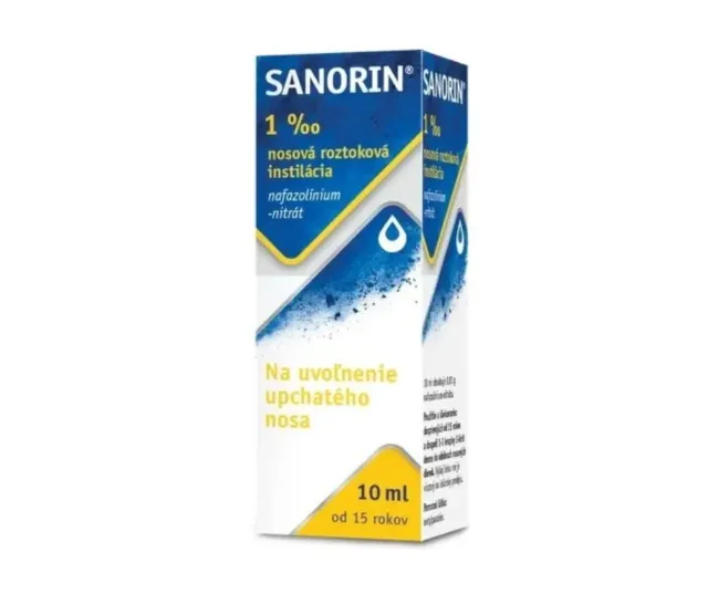 SANORIN NAS 1MG/ML NAS GTT SOL 1X10ML