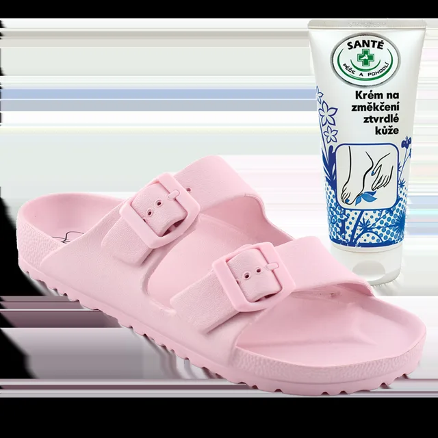 SANTÉ EB/2025 PINK dámský pantofel-v.36