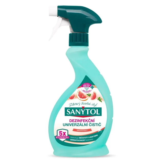 SANYTOL Dezinfekce univerzální čistič Grapefruit  500 ml