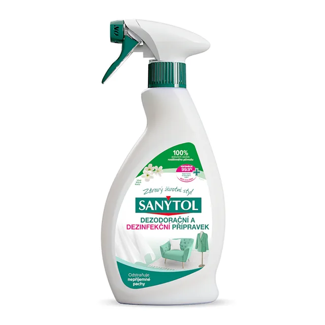 SANYTOL Dezodorační a dezinfekční přípravek pro tkaniny 500 ml