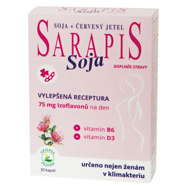 Sarapis Soja 30 kapslí