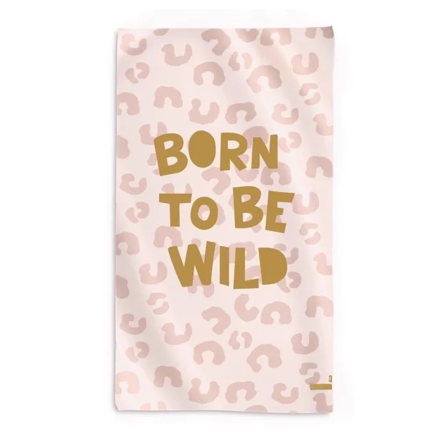 Saro Baby mikrovláknová osuška 90x160cm Born to be Wild
