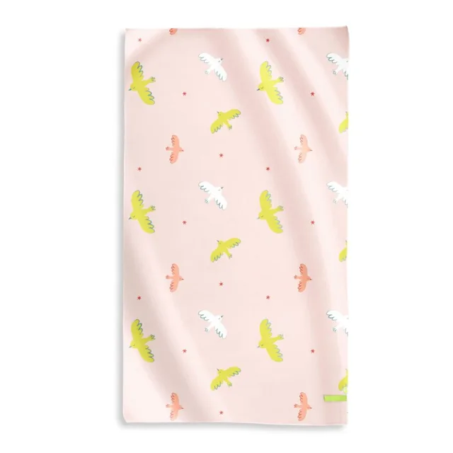Saro Baby mikrovláknová osuška 90x160cm Tropicool Pink