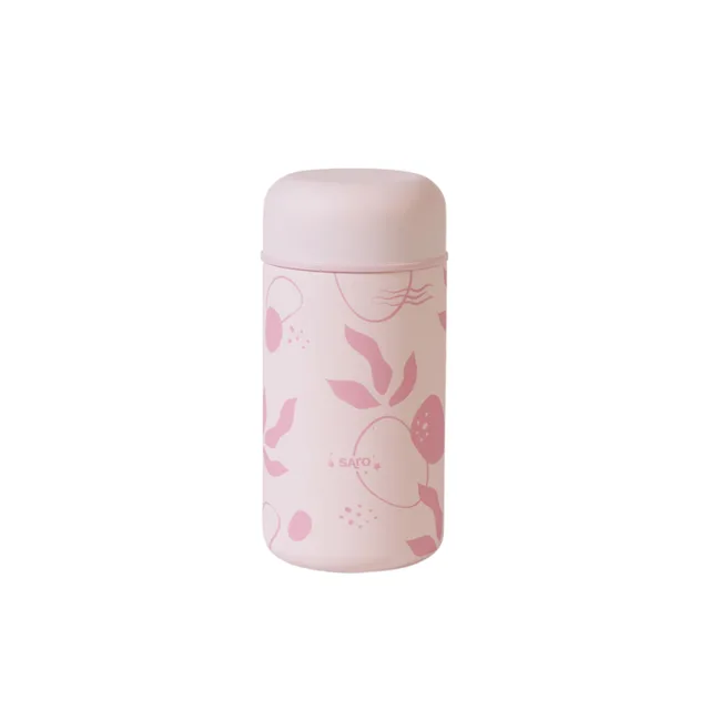 Saro Baby nerezová termoska na jídlo 500ml Pink