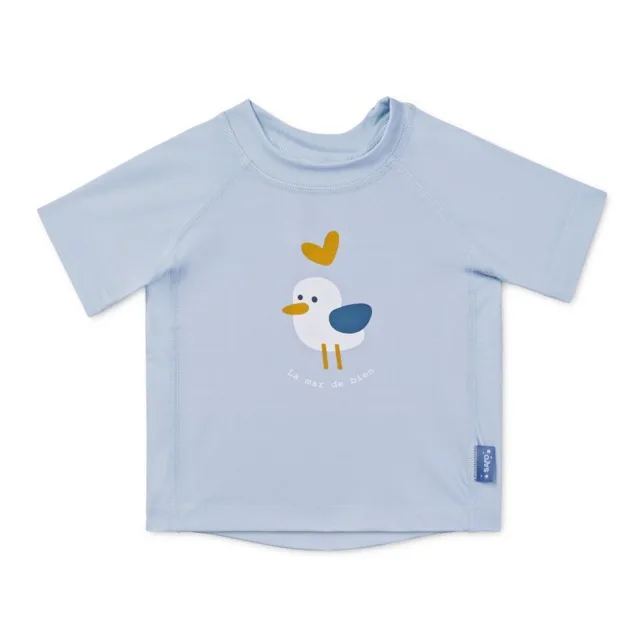 Saro Baby plavecké tričko s UV ochranou (12-18m) Navy Hugs