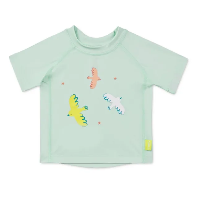 Saro Baby plavecké tričko s UV ochranou (3-6m) Tropicool Green