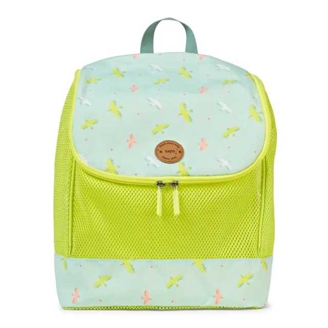 Saro Baby plážový batůžek Tropicool Green