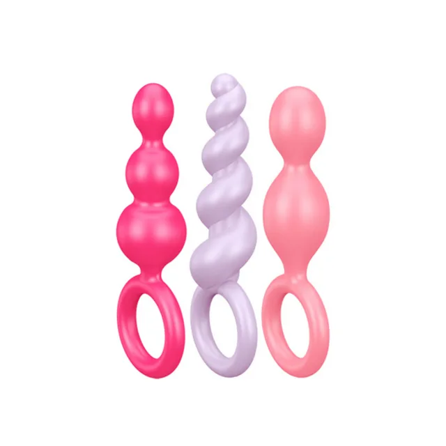 Satisfyer Booty Call – sada análních kolíků, 3 ks
