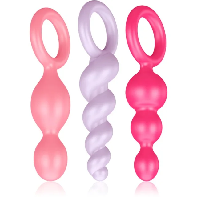 Satisfyer BOOTY CALL sada análních kolíků Color 3 ks