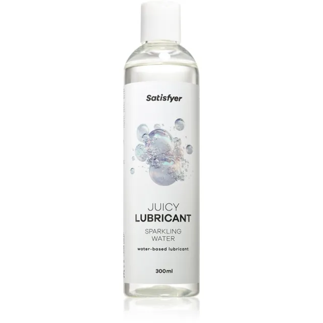 Satisfyer Juicy Lubricant lubrikační gel na vodní bázi Sparkling Water 300 ml