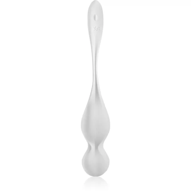 Satisfyer Love Birds 1 Connect App venušiny kuličky vibrační White 22.2 cm