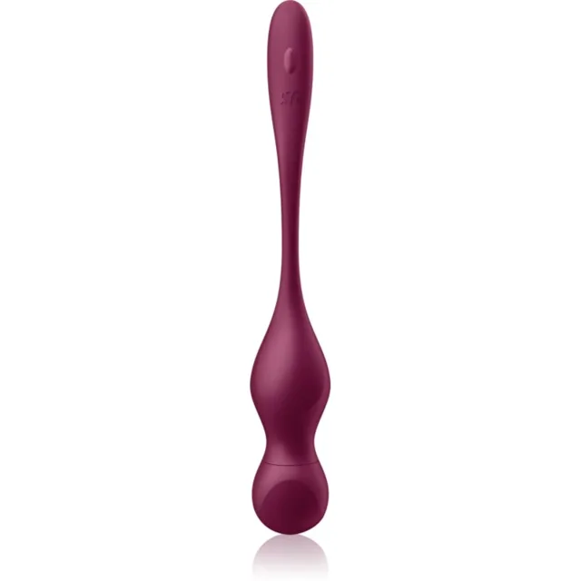Satisfyer Love Birds Vary vibrační kuličky Burgundy 22,2 cm