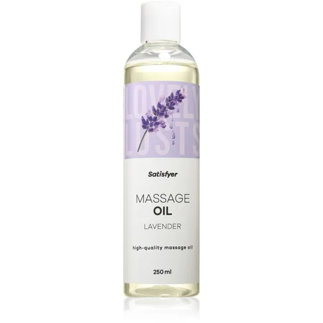 Satisfyer Massage Oil masážní olej Lavender 250 ml