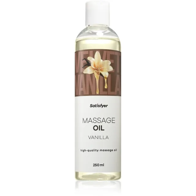 Satisfyer Massage Oil masážní olej Vanilla 250 ml