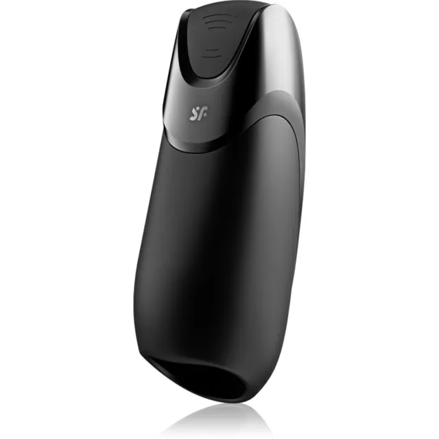 Satisfyer MEN+ masturbátor vibrační Black 14.5 cm