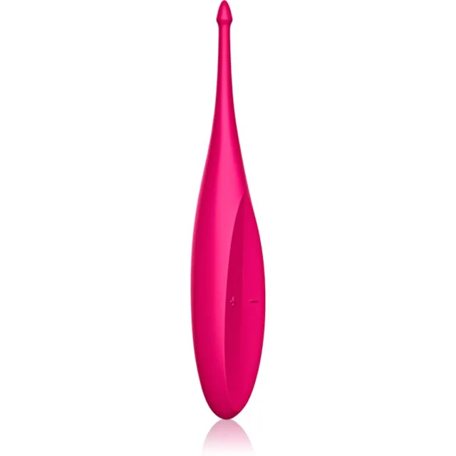 Satisfyer TWIRLING FUN vibrátor Magenta 17.5 cm