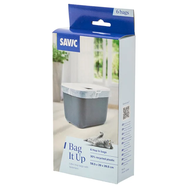 Savic Bag it Up Litter Tray Bags - Hop In - 6 ks