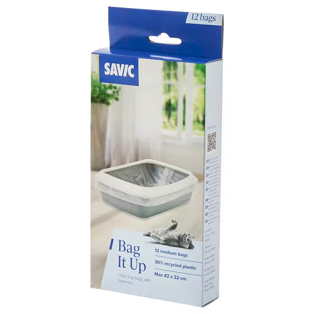 Savic Bag it Up Litter Tray Bags - Medium - 12 ks