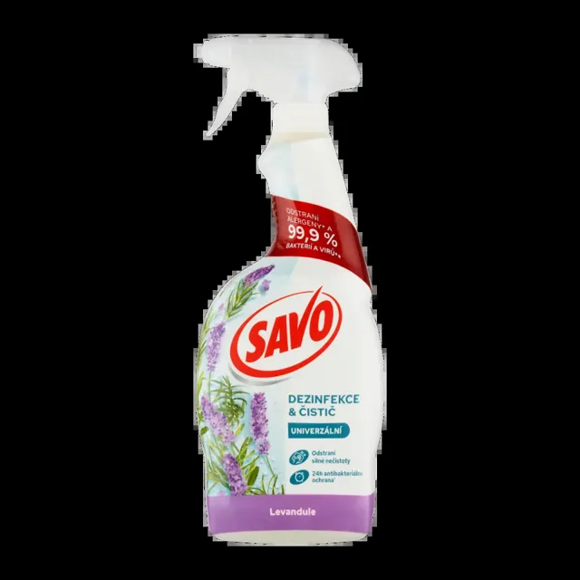 Savo Antibakteriální sprej bez chloru  700 ml