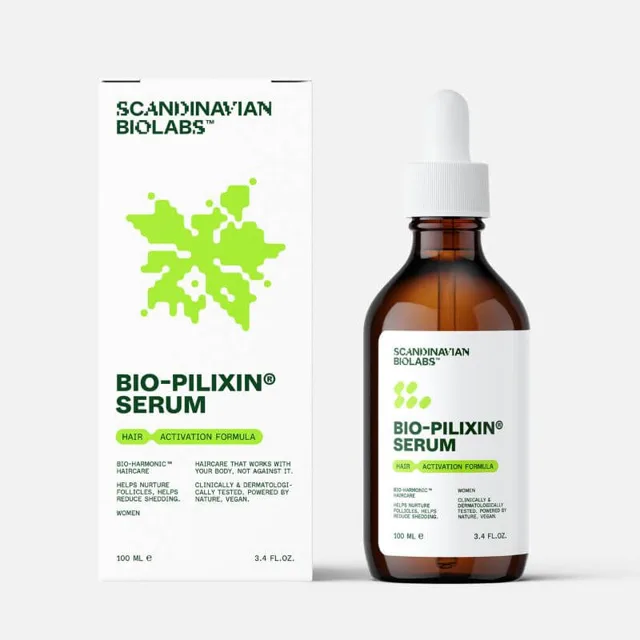 Scandinavian Biolabs® Bio-Pilixin® Activation Serum pro zpomalení vypadávání a podporu růstu vlasů pro ženy 100 ml