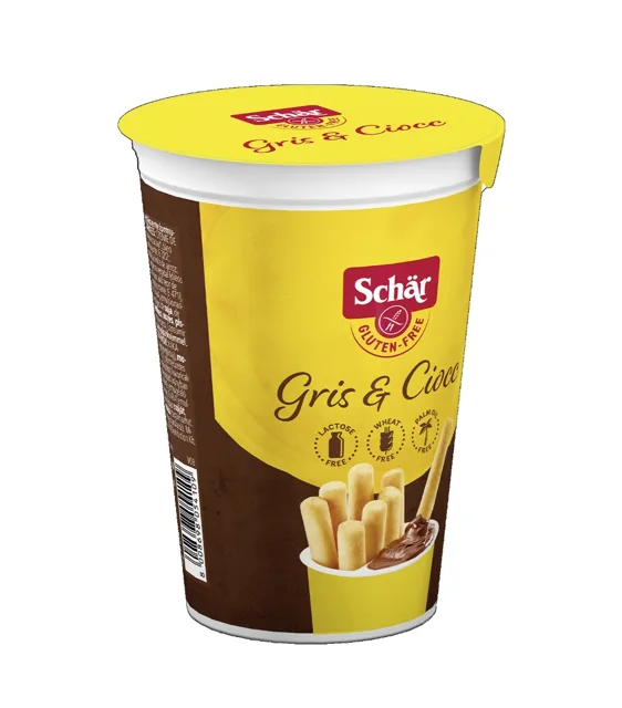 SCHÄR Gris & Ciocc Tyčinky s kakaovo-lískooříškovým krémem 52 g