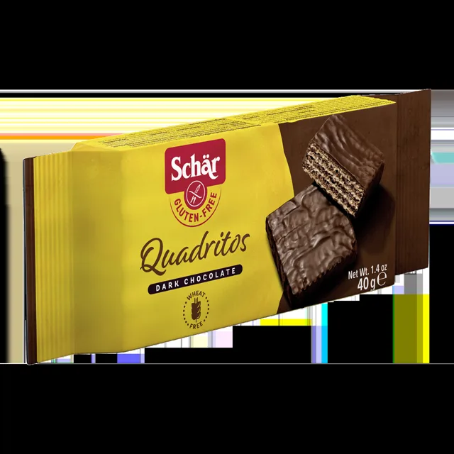 SCHÄR Quadritos čokoládové oplatky bezlepkové 40 g
