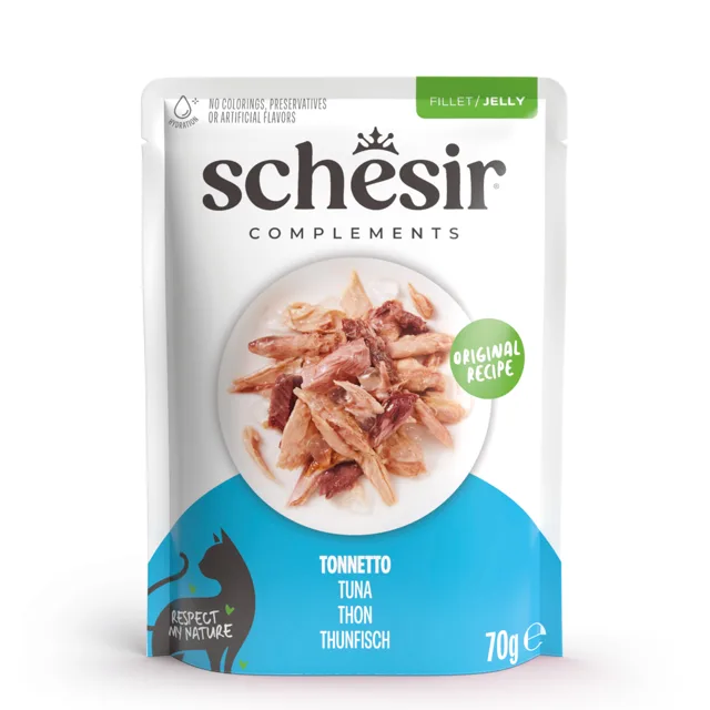 Schesir Complements Filet v želé 12 x 70 g - tuňák