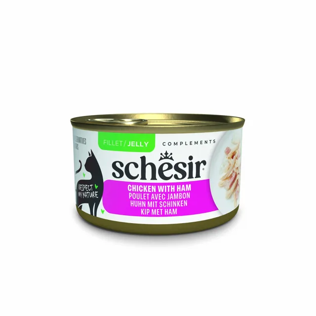 Schesir Complements v želé 6 x 70 g - kuřecí se šunkou