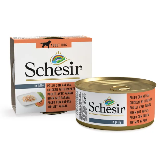 SCHESIR Fruit Fruit Kuře &amp; Papaya 140g