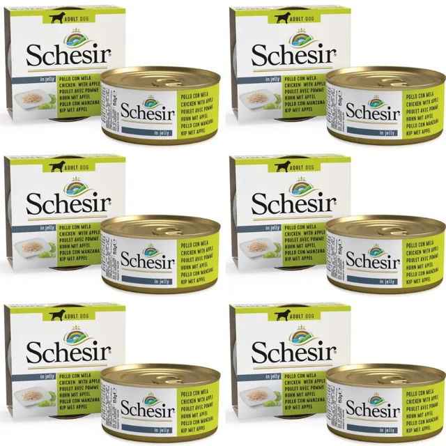 SCHESIR Fruit Kuře s jablkem 6x150G