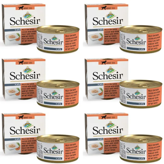 SCHESIR Fruit Kuře s papájou 6x150 g