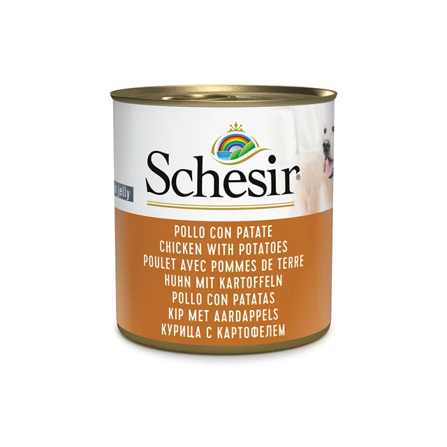 Schesir konzervy 6 x 285 g - kuřecí s bramborami