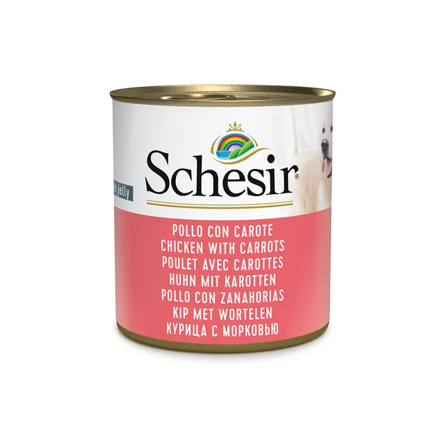 Schesir konzervy 6 x 285 g - kuřecí s mrkví