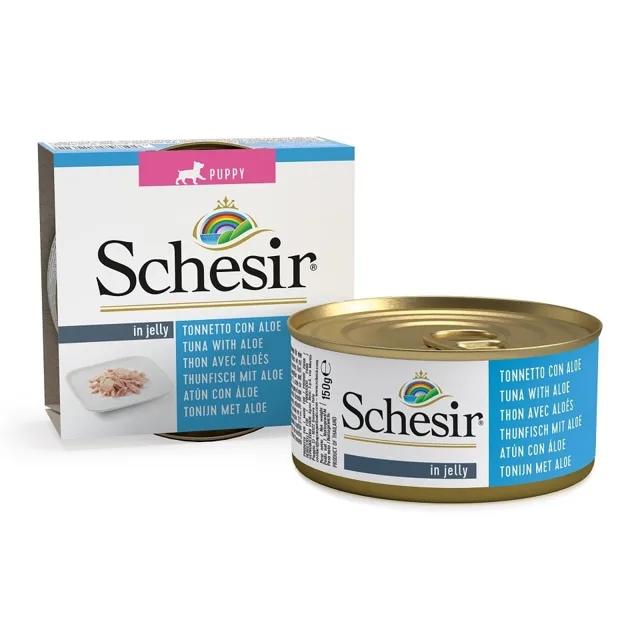 SCHESIR Puppy Tuňák+Aloe 150g