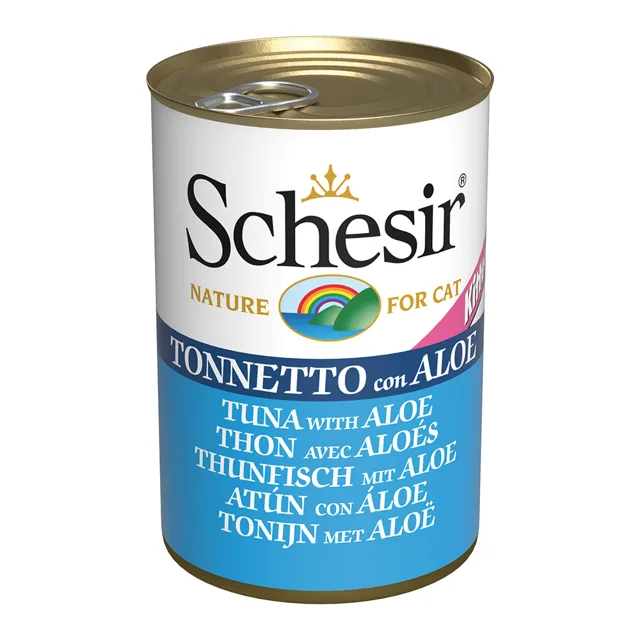 Schesir v želé 6 x 140 g - kitten tuňák s aloe