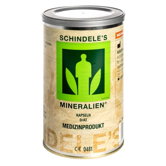 SCHINDELEHO MINERÁLY kapsle 500 ks