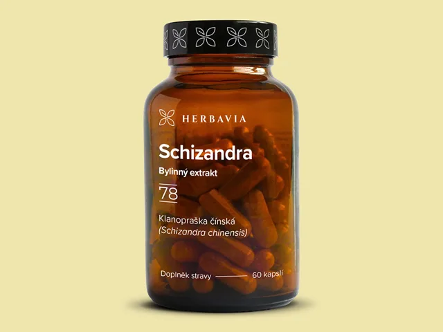 Schizandra bylinný extrakt - 60 kapslí