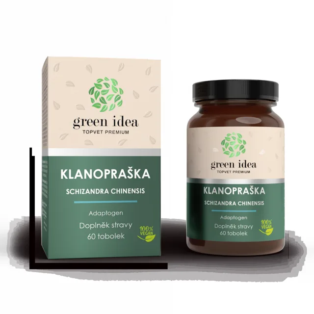 Schizandra čínská – bylinný extrakt – 60 kapslí – Green idea