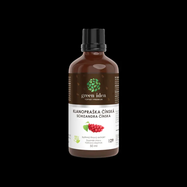 Schizandra tinktura – kapky 50 ml – Green idea