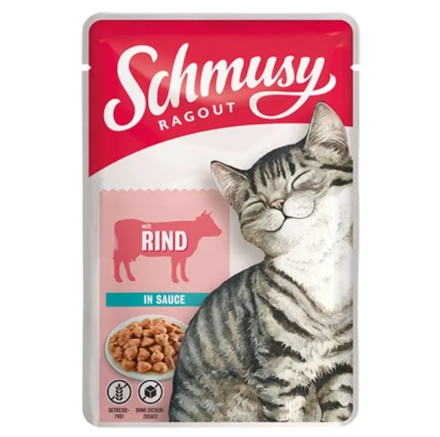 SCHMUSY RAGOUT s hovězím masem v omáčce 100 g