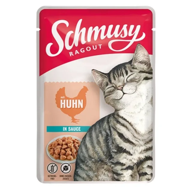 SCHMUSY RAGOUT s kuřecím masem v omáčce 100 g