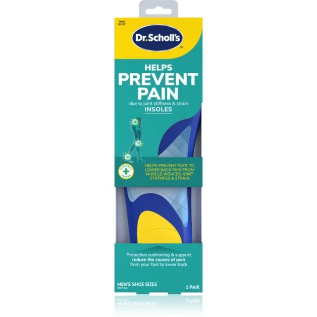 Scholl Dr. Scholl's Prevent Pain vložky do bot proti bolesti velikost Large - Men's UK 7-12 1 pár