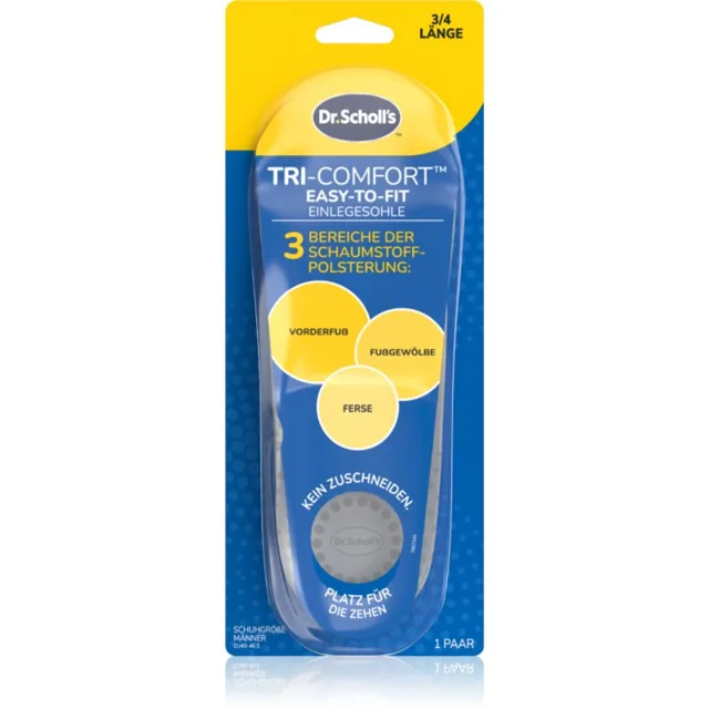 Scholl Dr. Scholl's Tri-Comfort vložky do bot velikost Large - Men's EU 40 - 46.5 1 pár