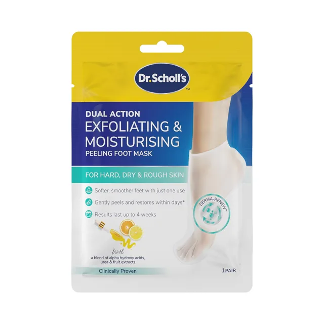 Scholl Exfoliační maska na chodidla Ultra Exfoliating Foot Mask 1 pár