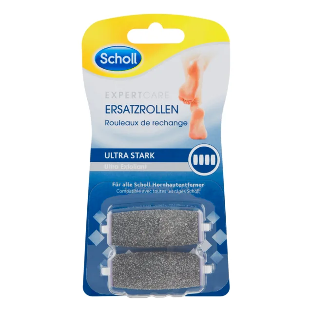 Scholl Expertcare Velvet Smooth Wet & Dry ultra stark náhradní hlavice 2 ks