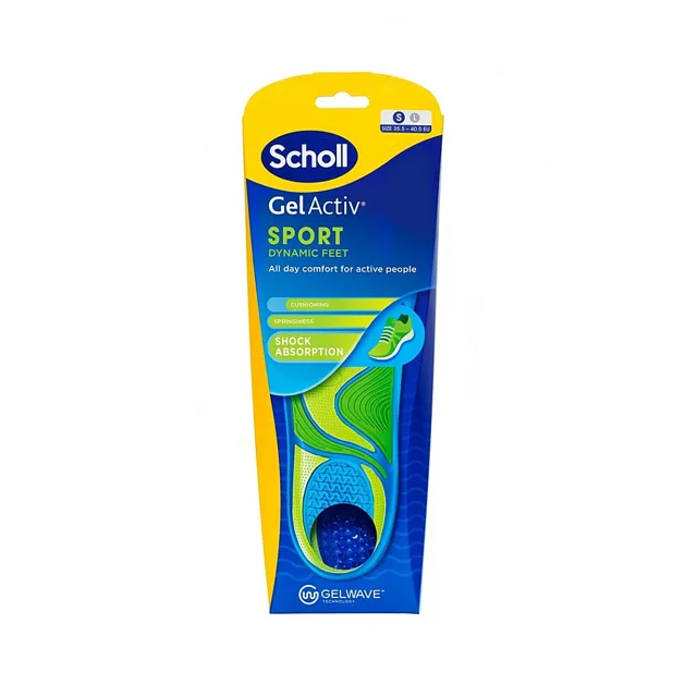 SCHOLL GelActiv sport gelové vložky S 1 pár