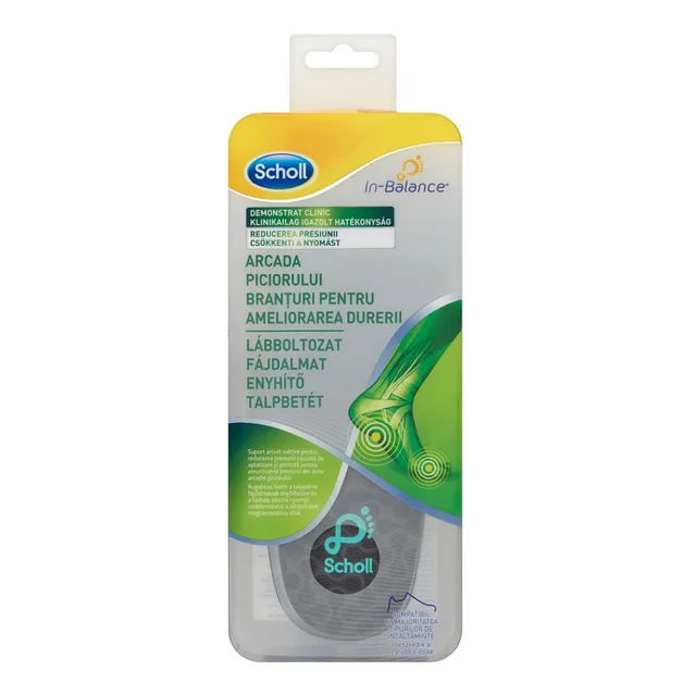 SCHOLL In-Balance arch ortopedické vložky  M
