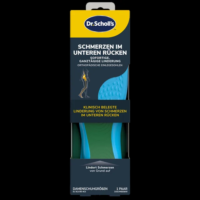 Scholl Ortopedické vložky do bot In-Balance Lower Back Insole 1 pár Small